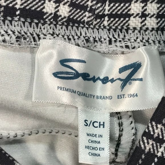 Seven7 Pull On Ponte 4-Way Stretch Legging W/Pockets, Women's Size S - Grey - Picture 3 of 9